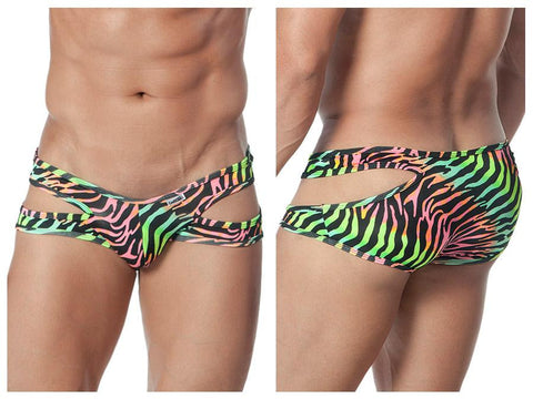 99180 Briefs Printed Zebra Size L