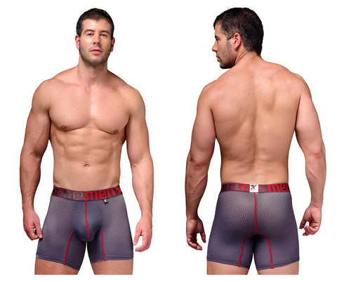 51373 Microfiber Mesh Boxer Briefs