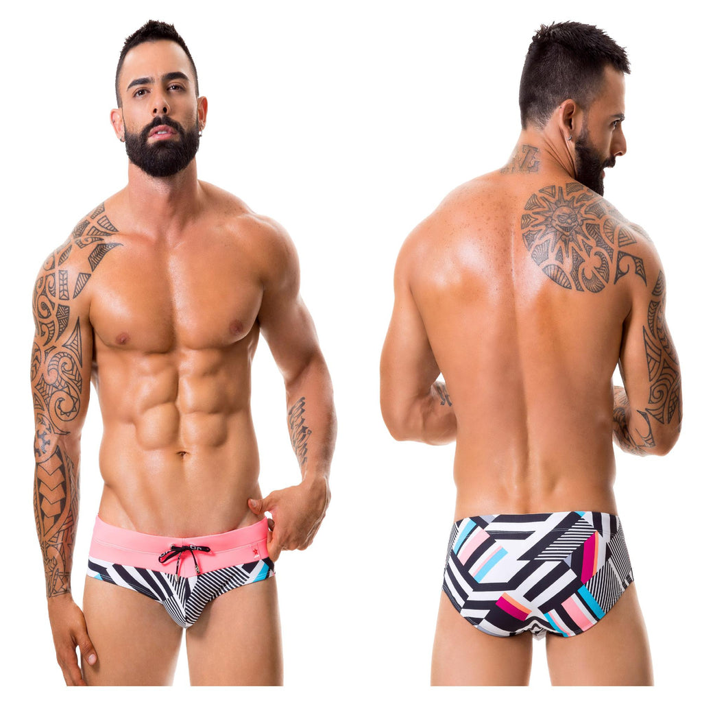 0351 Disco Swim Briefs