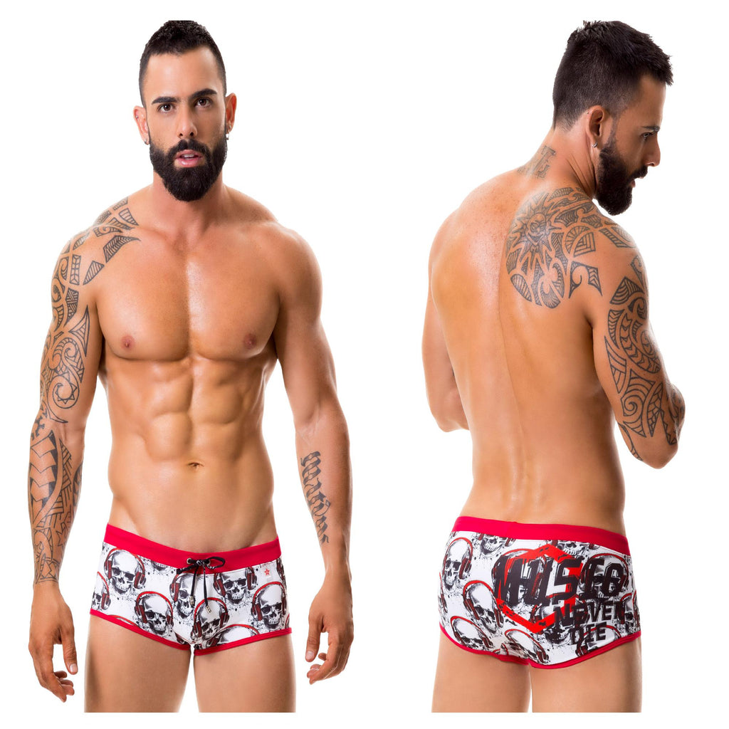 0343 Music Swim Trunks