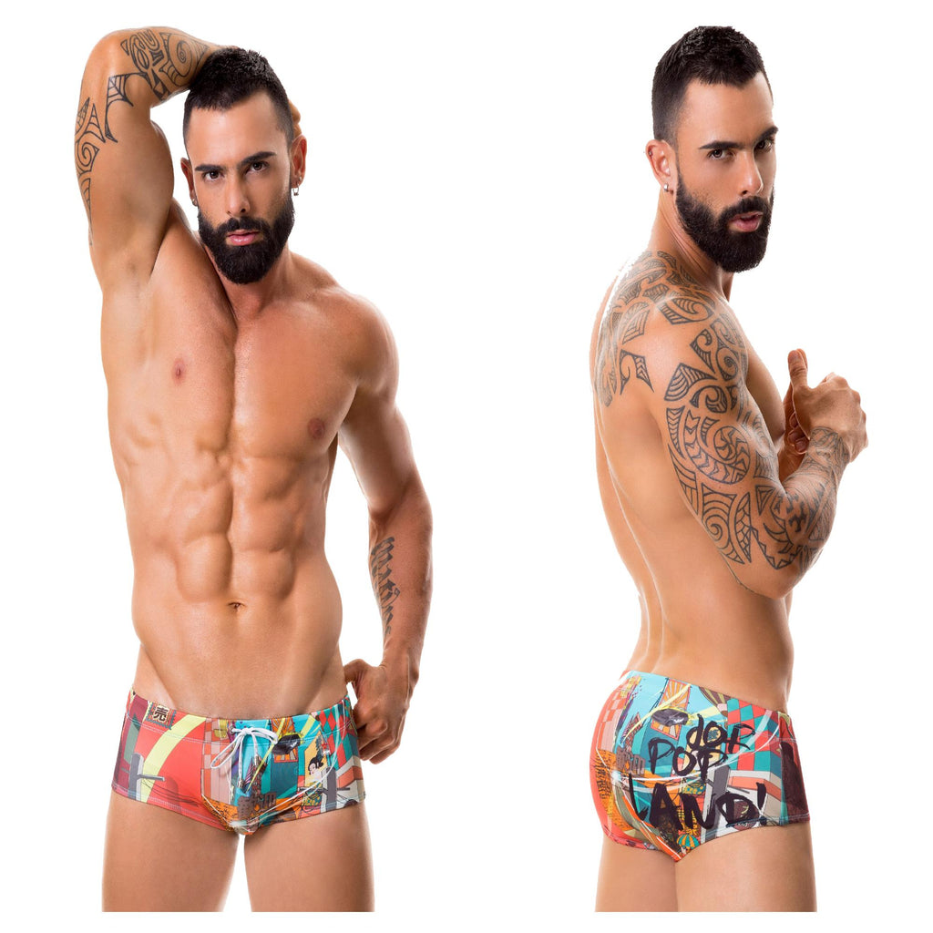 0341 Pop Land Swim Trunks