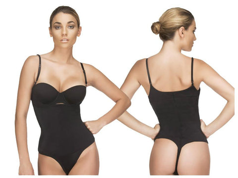 111 Evonne Underbust Bodysuit in Thong