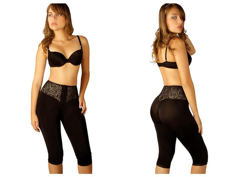 510 Dana Capri Thigh Slimmer w/ Front Closure