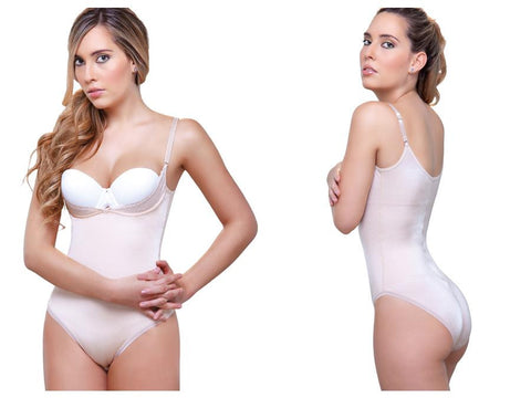 942 Carine Underbust Booster Bodysuit in Bikini