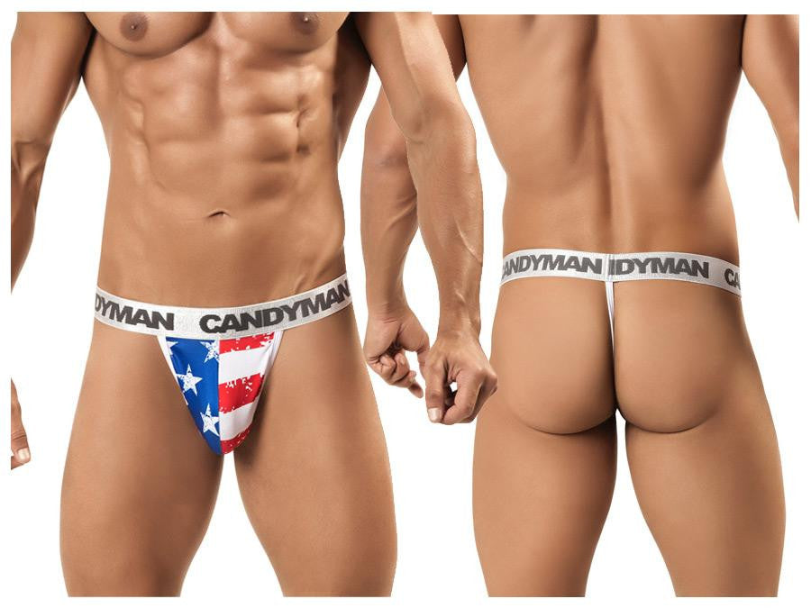 99154 Patriotic Thong